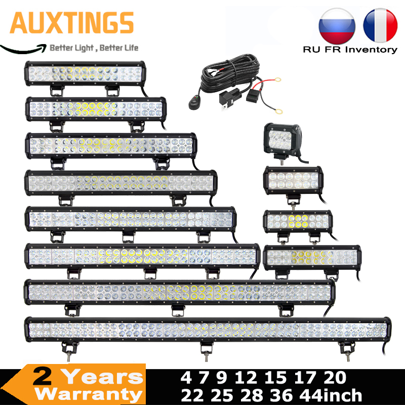 Led Work Light Bar 12 Inch Offroad - LED Lichtbalk 4 7 9 12