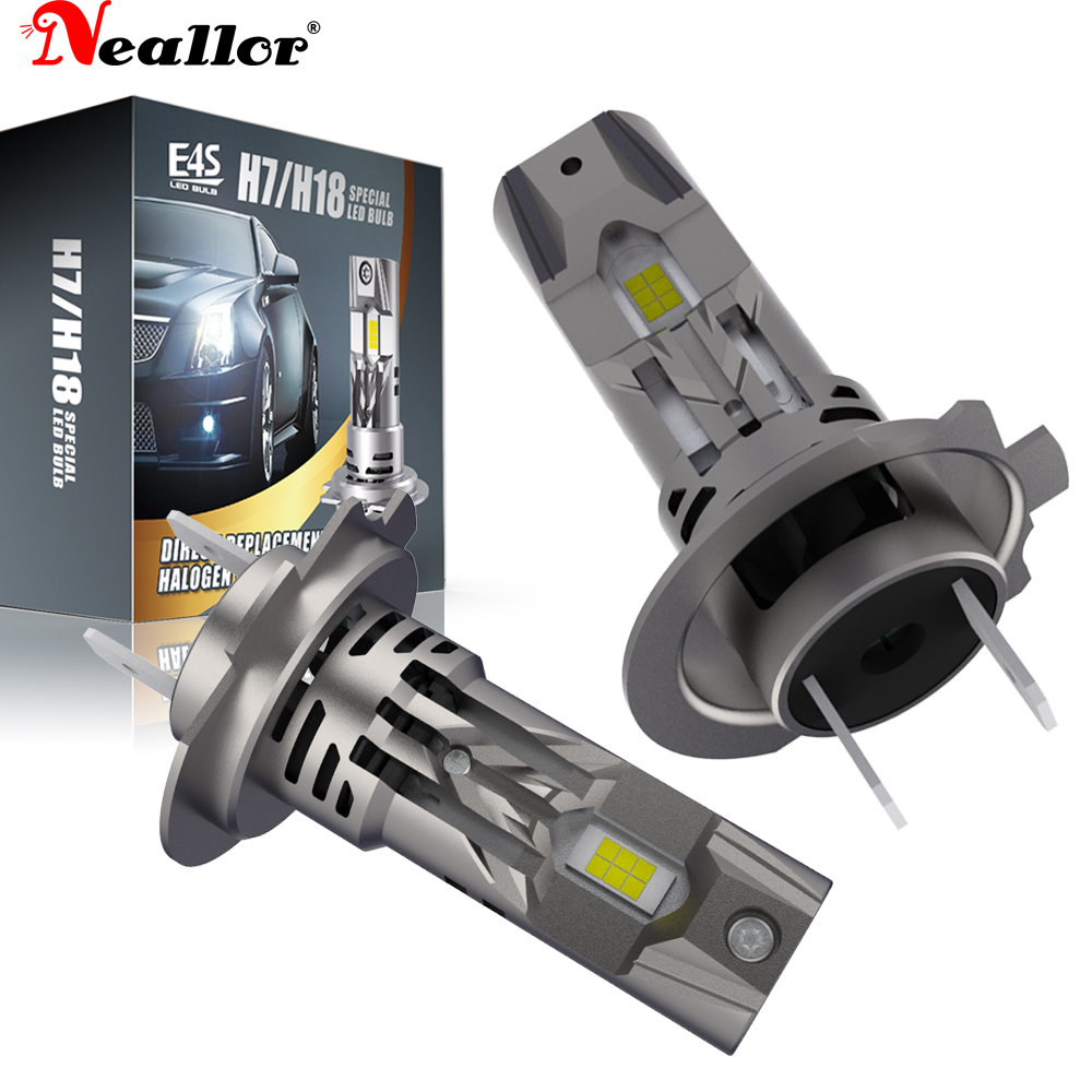 Led Headlight Bulb Canbus Error Free - 2x H7 Led Canbus Geen Fout