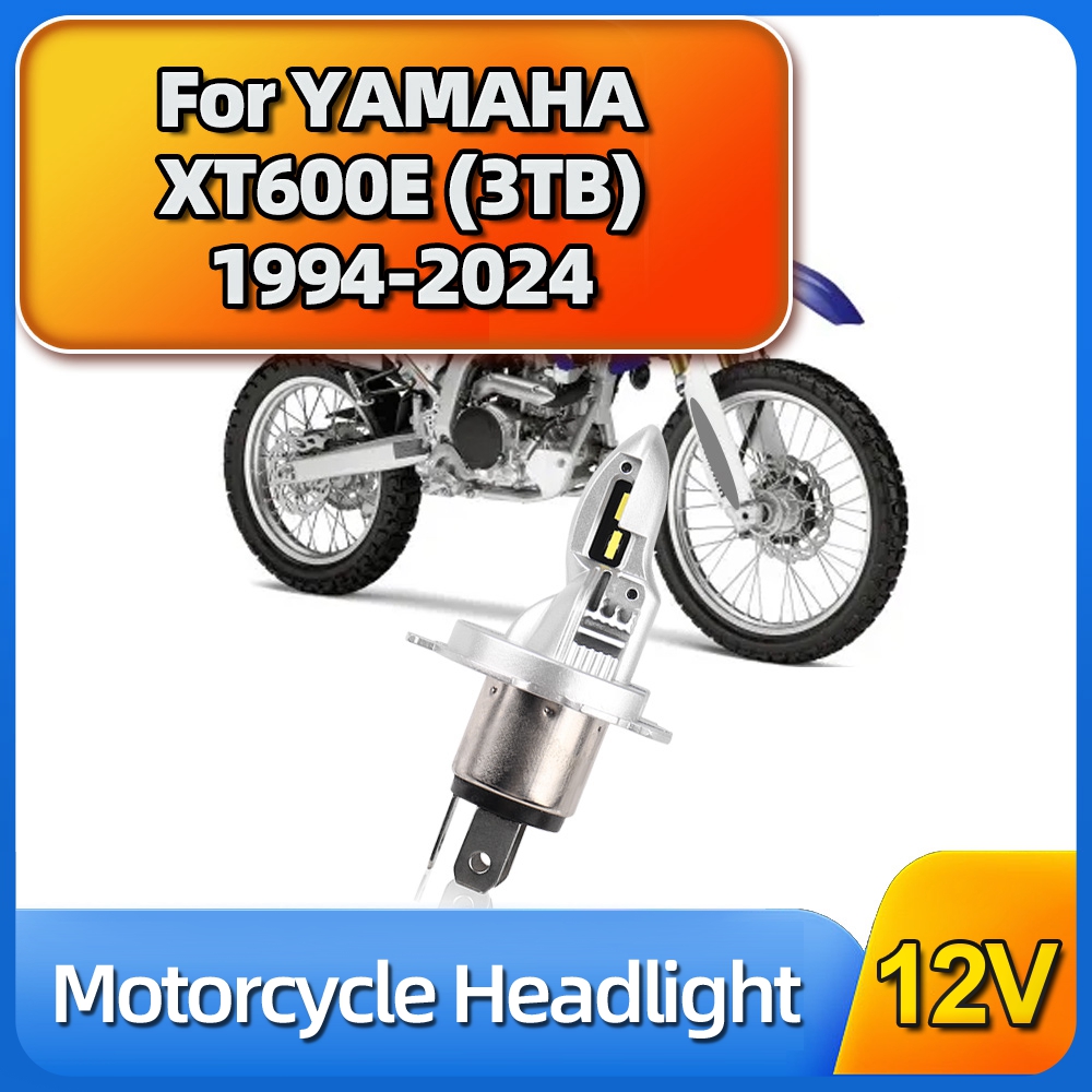 Motorcycle Led Headlight Bulb H4 - 1Pc Motorfiets H4 Koplamp Lamp 50W