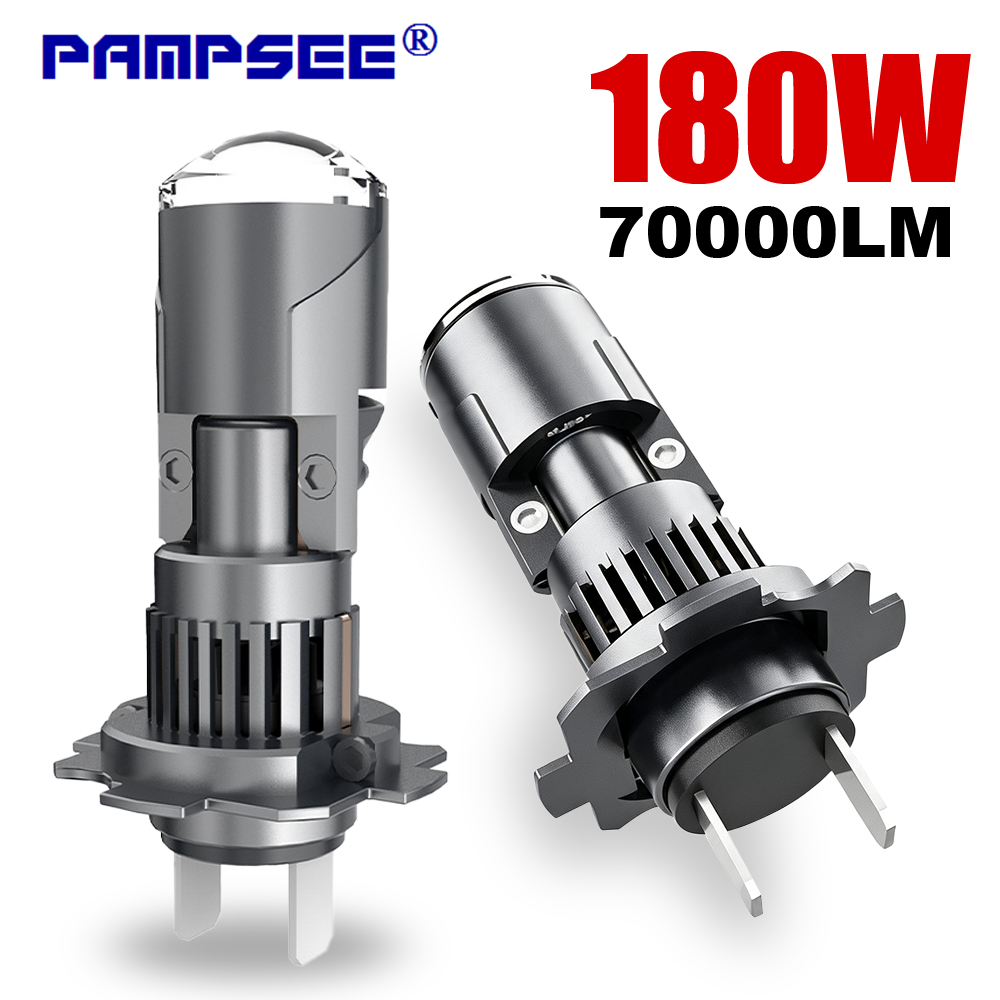 Laser Led Headlight Projector Lens - H7 H4 LED Laserlens 1:1 Draadloze