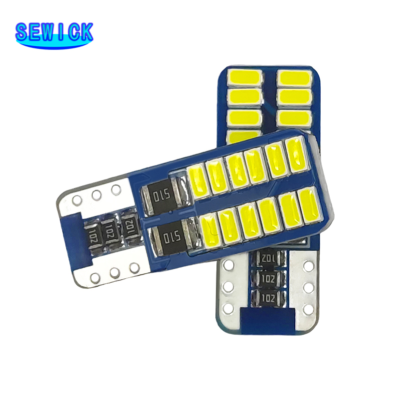 Led Tail Light Bulb Canbus - 100 stuks T10 W5W LED achterlicht