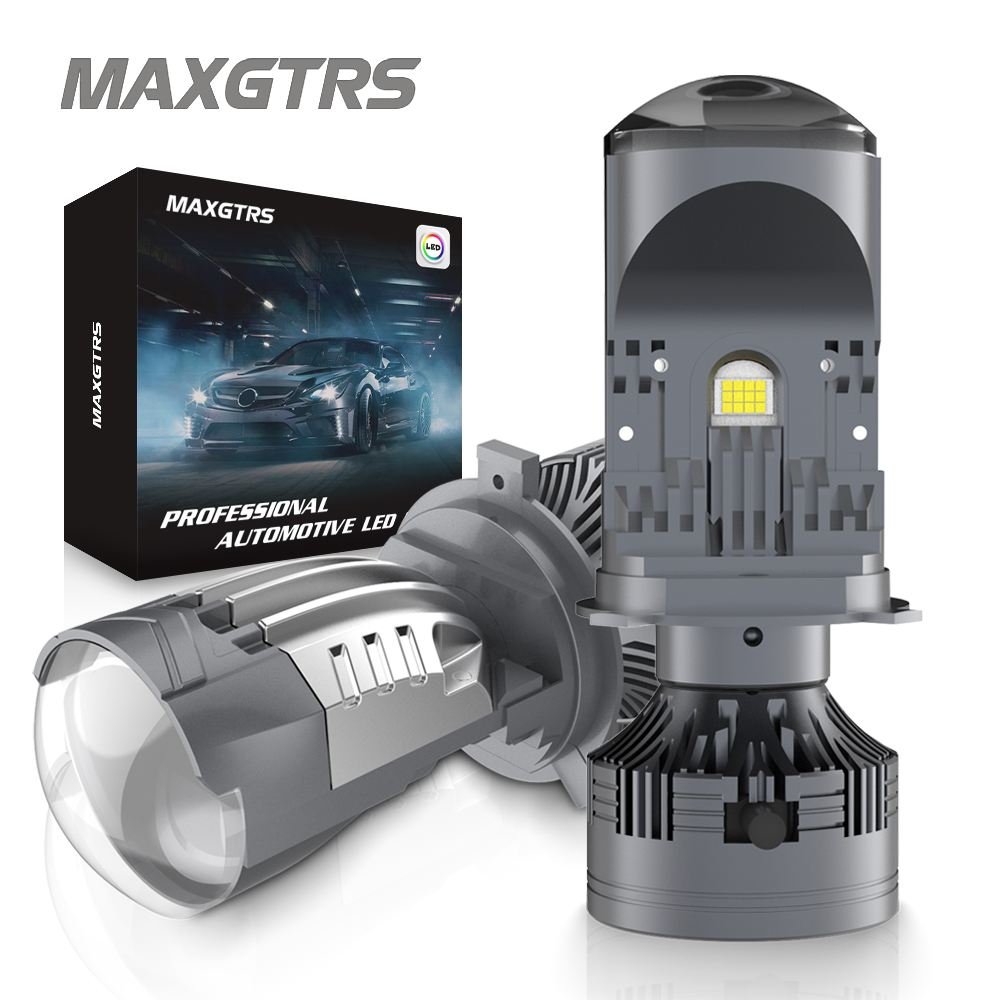 Led Headlight H4 Hi Lo 120W - MAXGTRS Nieuwe 200W Auto Lamp Lens