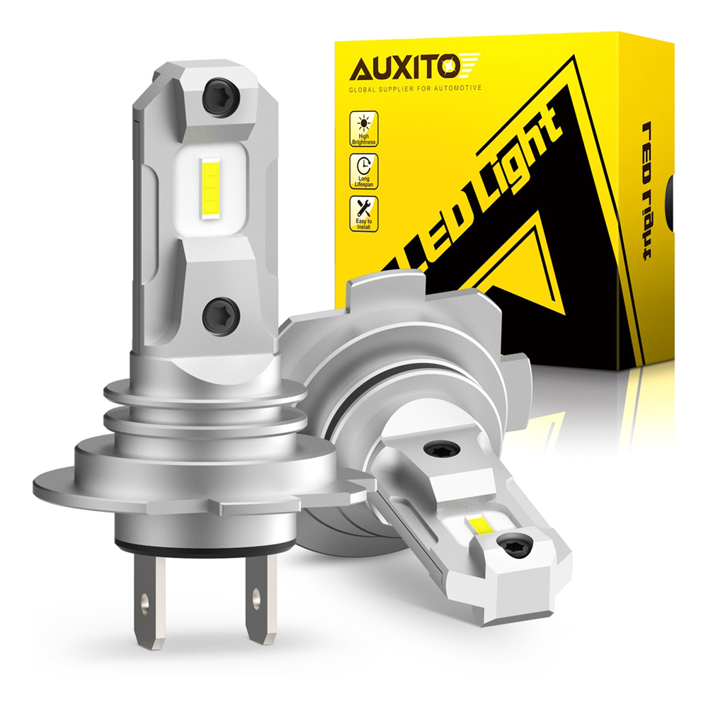 Led Headlight 6500K White 12000Lm - AUXITO 2 stuks 12000Lm CSP-chip LED-koplamp