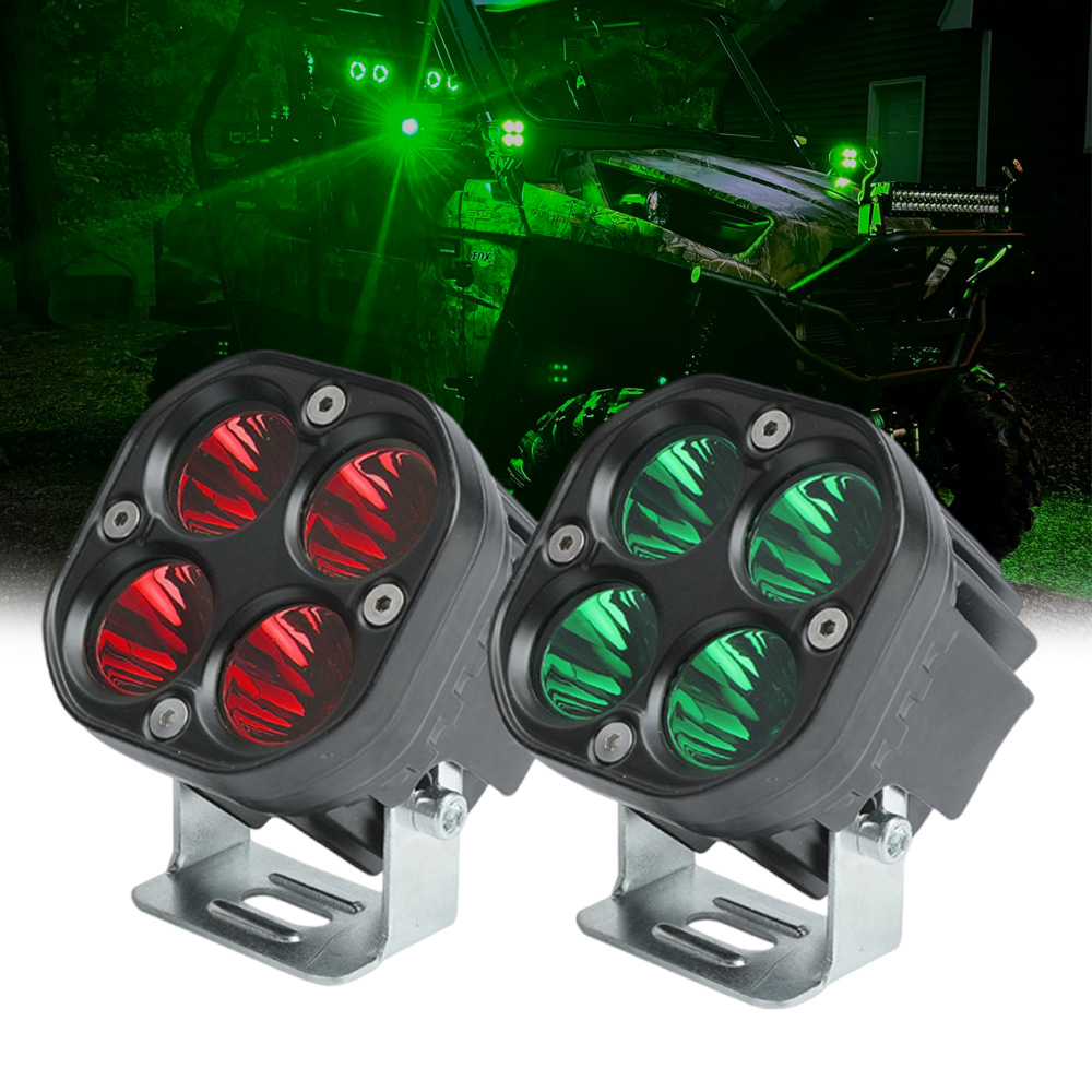 Led Work Light Bar 12 Inch Offroad - 3 inch LED-lichtbalk rood groen 12-24V