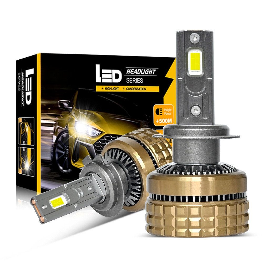 Led Headlight H4 Hi Lo 120W - Auto LED koplamp 12V dubbele koperen