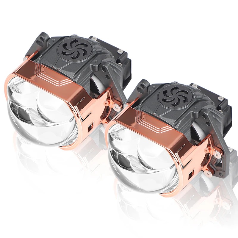 Laser Led Headlight Projector Lens - 3.0 Inch Vierkante Dual Laser Bi