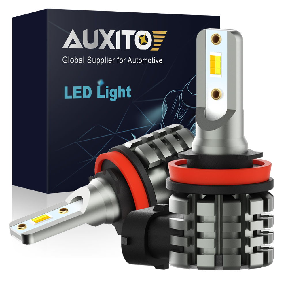 Led Fog Light H11 3000K Yellow - Auxito 2 Stuks H11 Led Dual