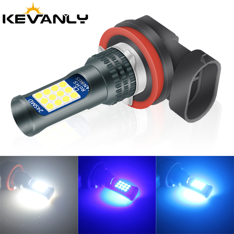 Car Led Headlight 9005 9006 - 2 stuks dubbele kleur H7 H11