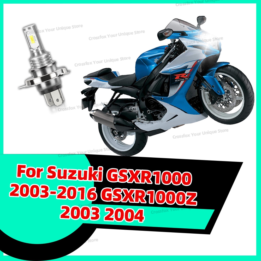Motorcycle Led Headlight Bulb H4 - 1 PC Voor Suzuki GSXR1000 2003-2016