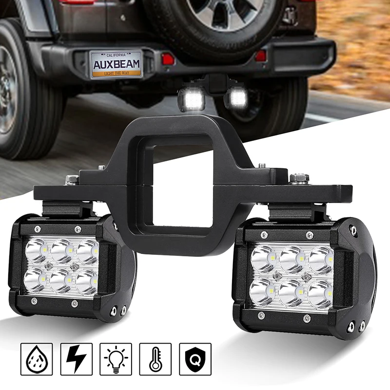 Led Work Light Bar 12 Inch Offroad - 4 Inch 18W 3030 Led-Werklichtbalk 12/24V