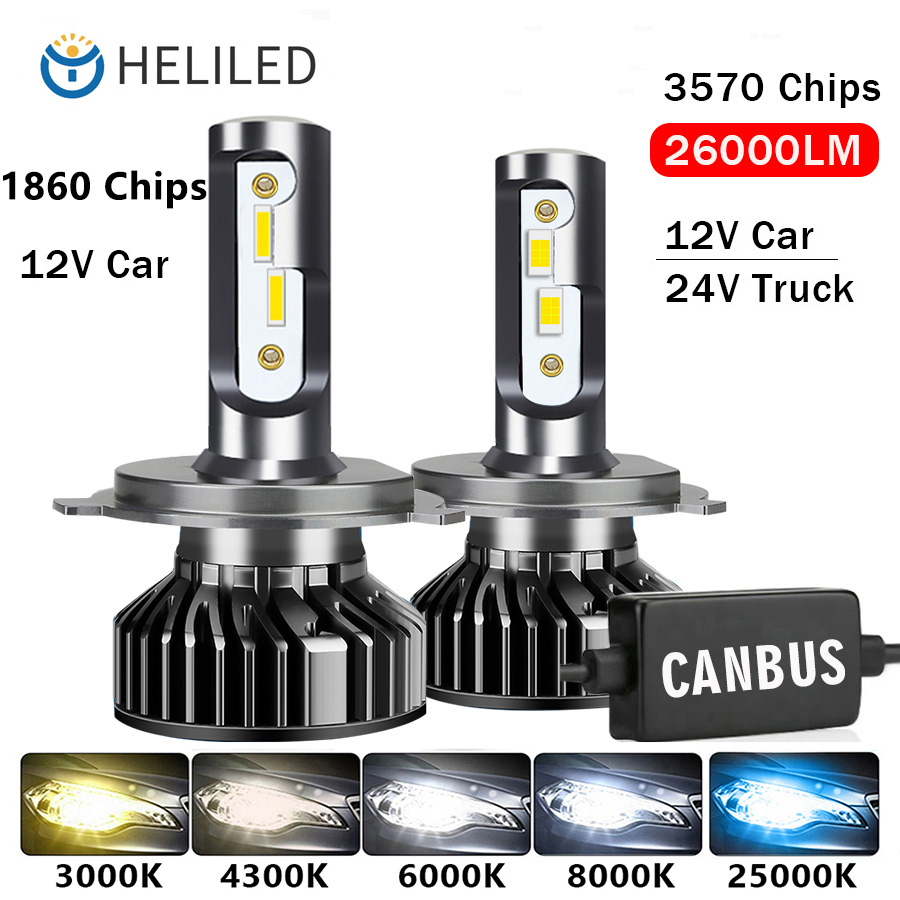 Car Led Bulb H1 H3 H8 H11 - LED Koplamp H7 110 W 6000