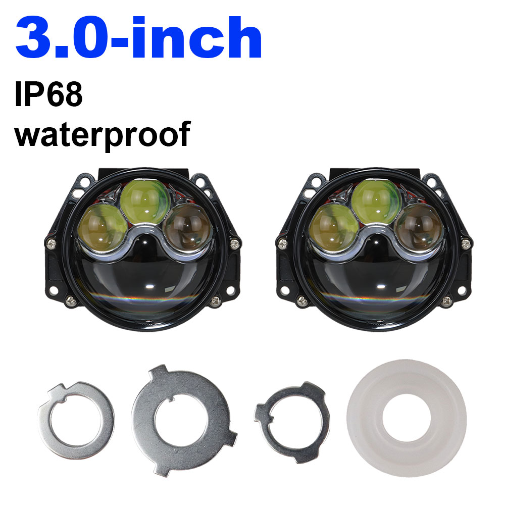 1/2PCS 3 Inch K201 Dubbele Las - Bi Led Projector Lens 3 Inch recensie en prijs