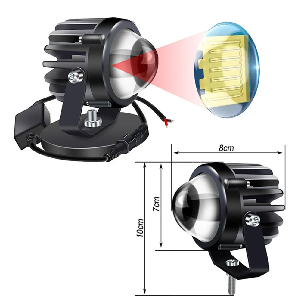 Motorfiets Projector Laserlich - Laser Led Headlight Projector Lens recensie en prijs