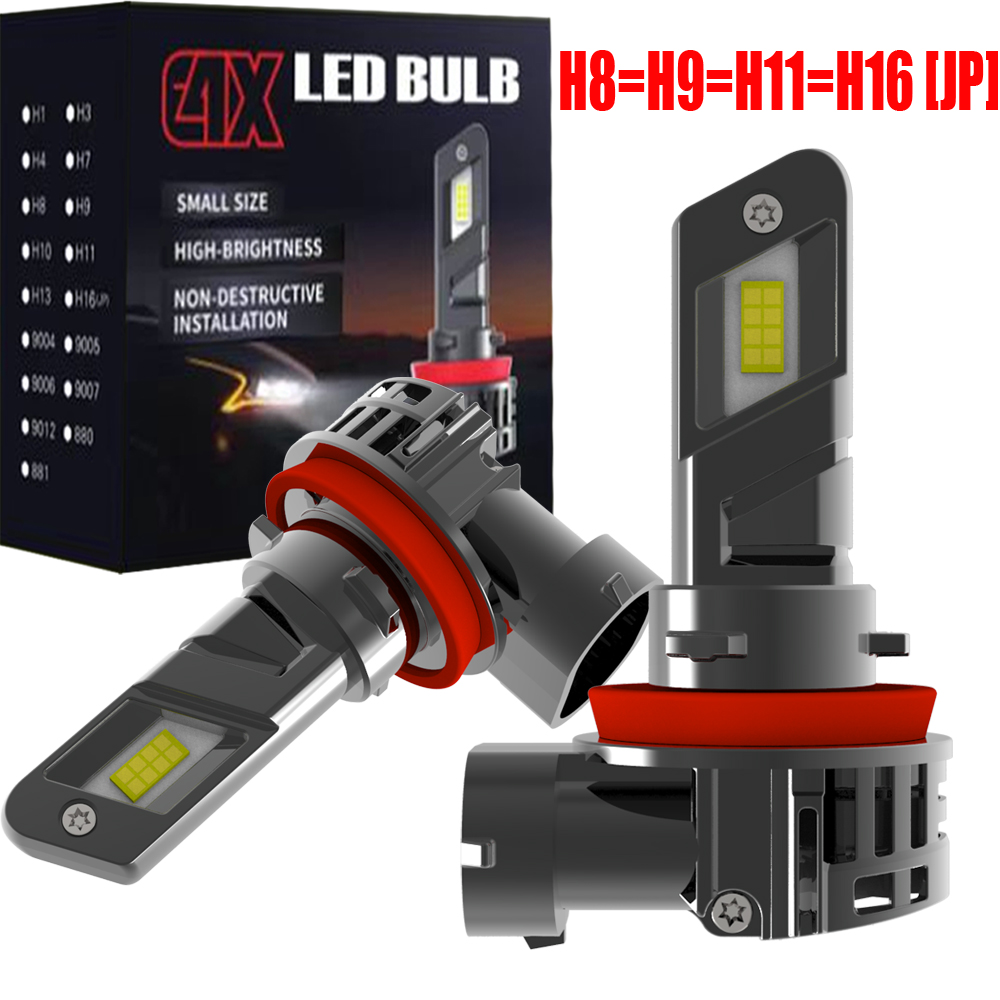 2 stuks 55W H8 H9 H11 H16JP Ho - Led Headlight Bulb Canbus Error Free recensie en prijs
