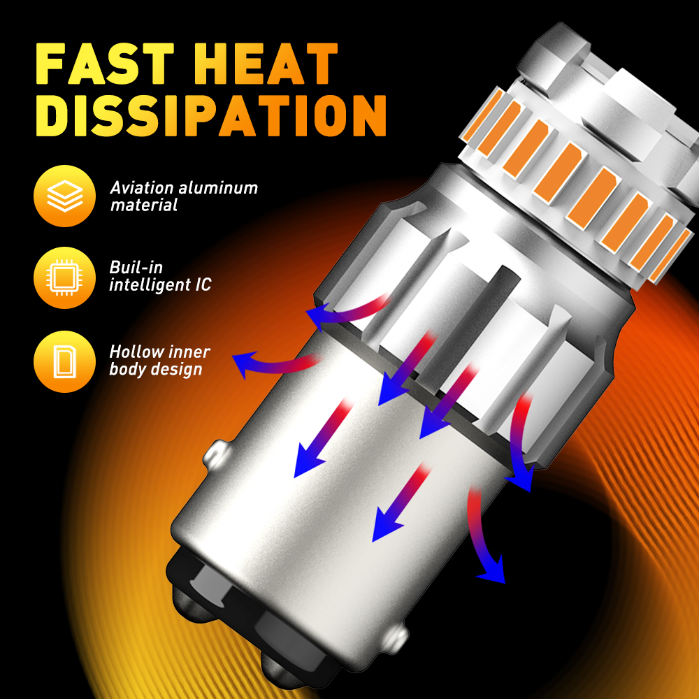 2 stuks 1157 BAY15D P21/5W LED - Led Tail Light Bulb Canbus recensie en prijs