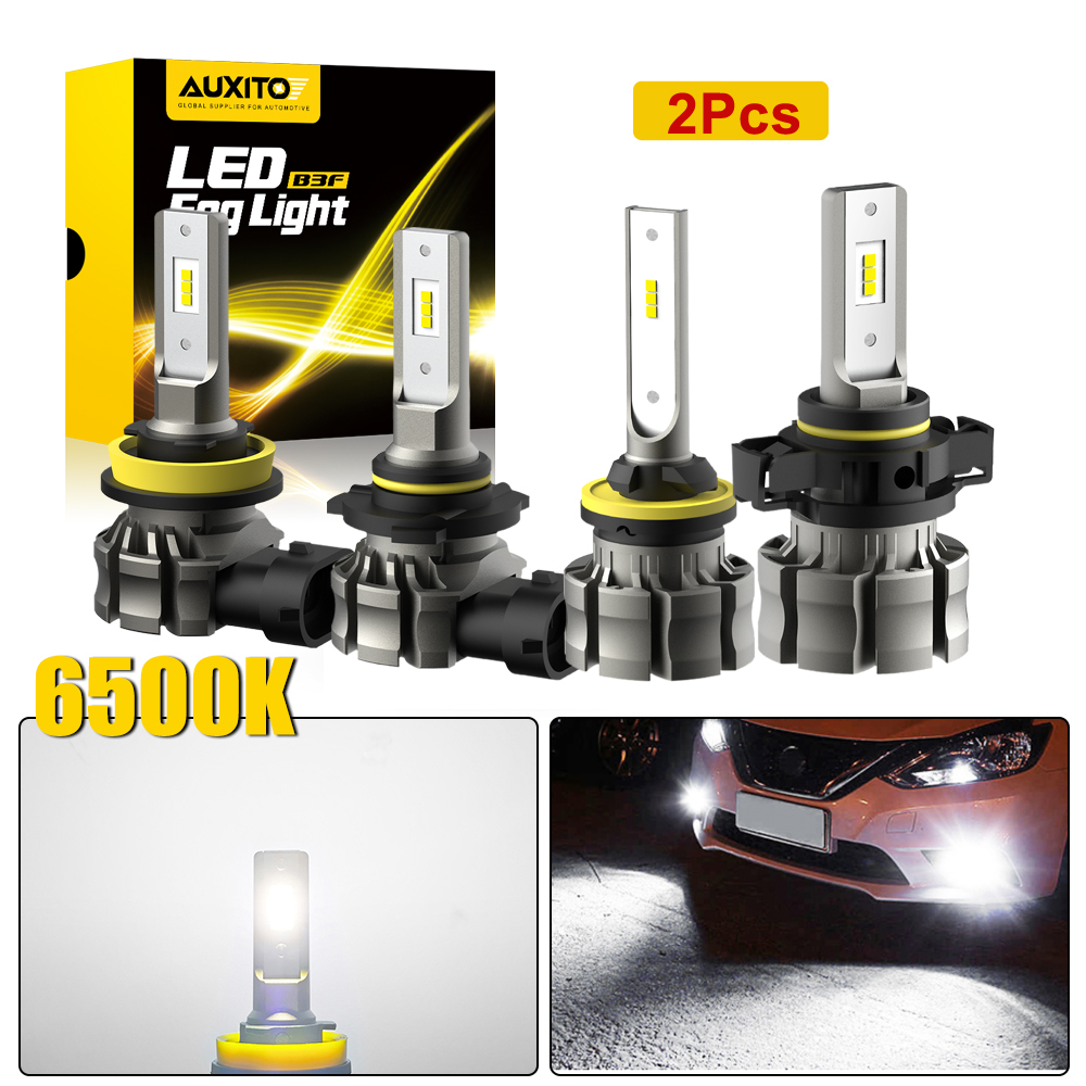 AUXITO 2 stks CANBUS H8 H11 LE - Led Fog Light H11 3000K Yellow recensie en prijs