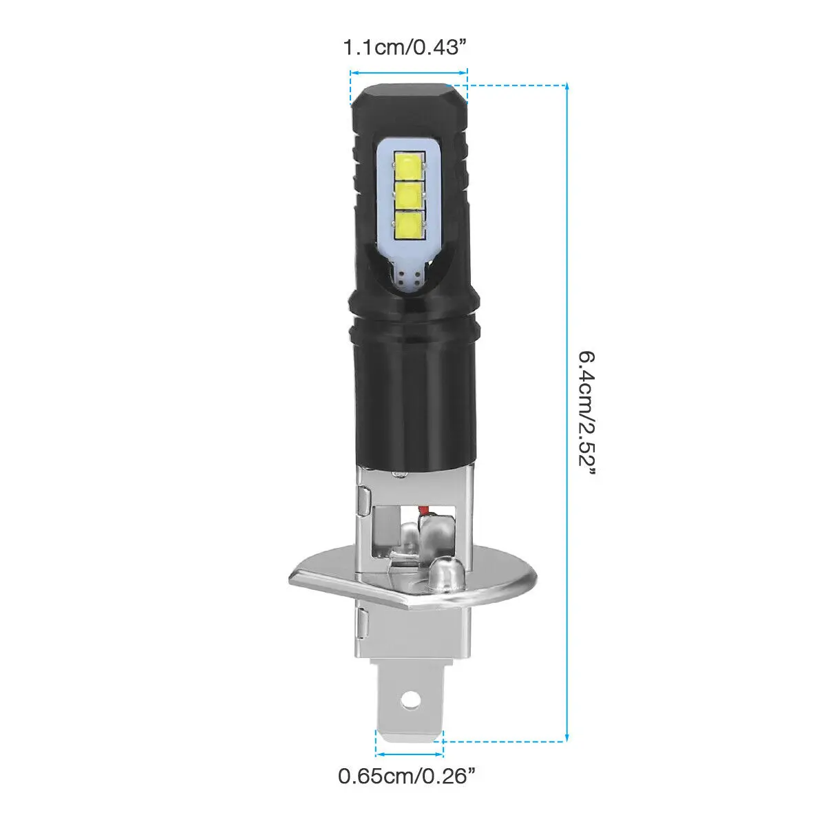 2 Stuks 12000LM H1 H3 Led Kopl - Led Headlight 6500K White 12000Lm recensie en prijs