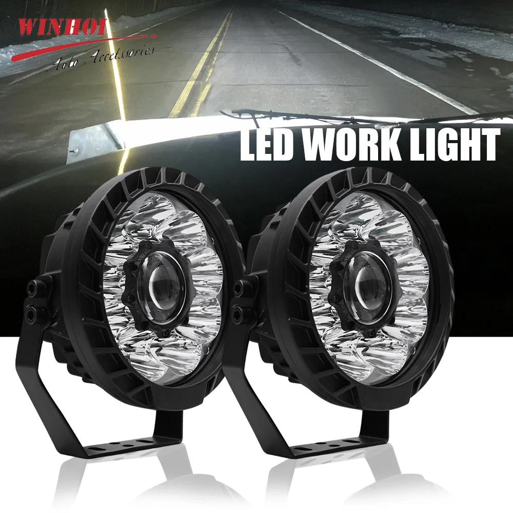 2 STKS 7 Inch LED Koplampen 12 - Led Work Light Bar 12 Inch Offroad recensie en prijs