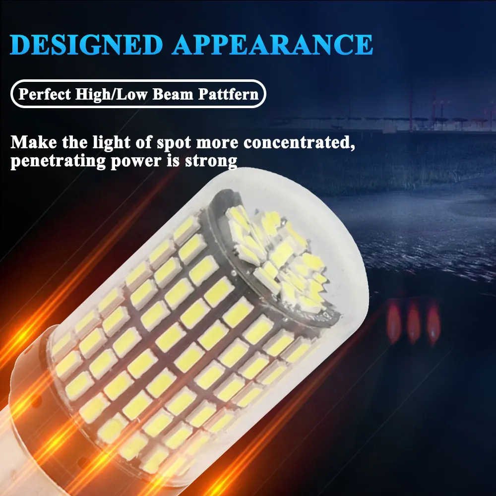 1 STKS H4 BA20D H6 P15D Led-la - Motorcycle Led Headlight Bulb H4 recensie en prijs
