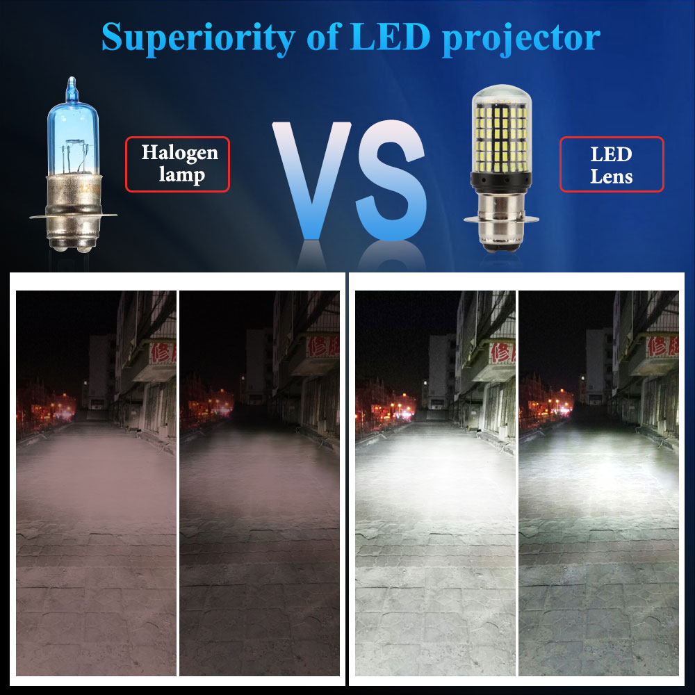 1 STKS H4 BA20D H6 P15D Led-la - Motorcycle Led Headlight Bulb H4 recensie en prijs