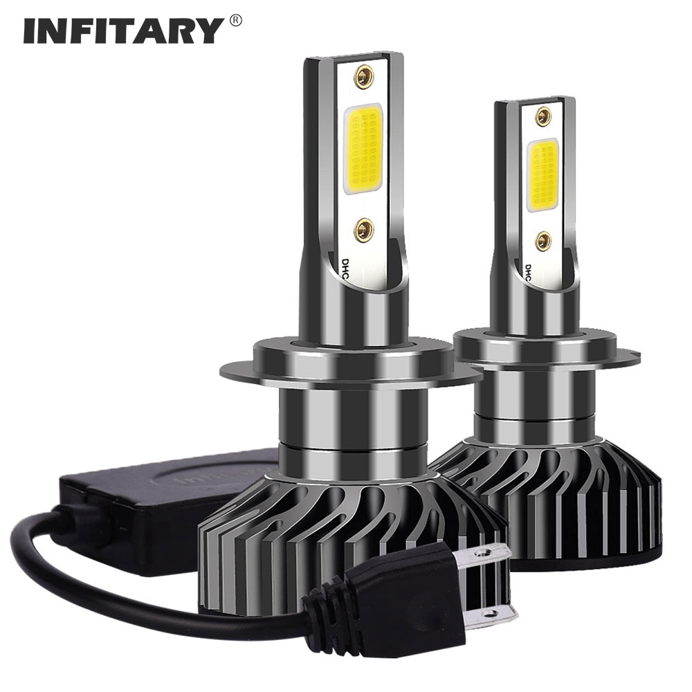 Infitary H7 LED-koplamp H4 H11 - Led Headlight 6500K White 12000Lm recensie en prijs