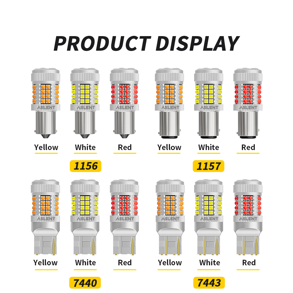2X7443 W21/5W T20 7440 W21W WY - Led Tail Light Bulb Canbus recensie en prijs