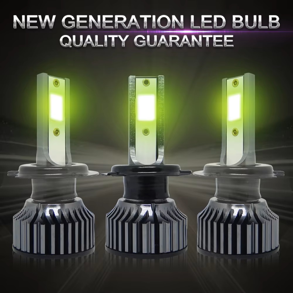 2 stuks Mini LED autolampen H4 - Led Headlight Bulb H7 20000Lm recensie en prijs
