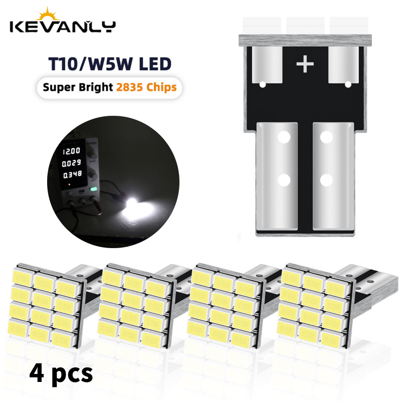 4 stuks T10 W5W Canbus 1206 12 - Led Tail Light Bulb Canbus recensie en prijs
