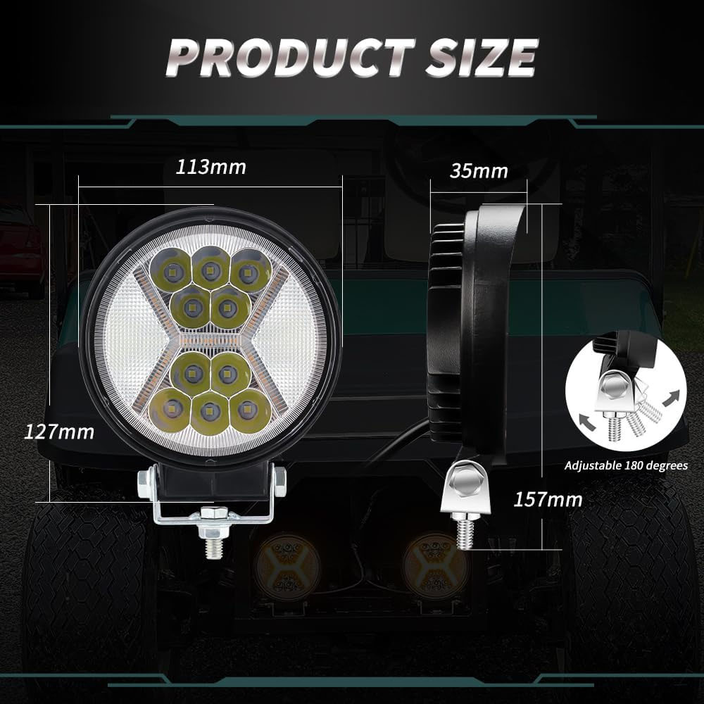 4 inch LED werklamp balk offro - Led Work Light Bar 12 Inch Offroad recensie en prijs