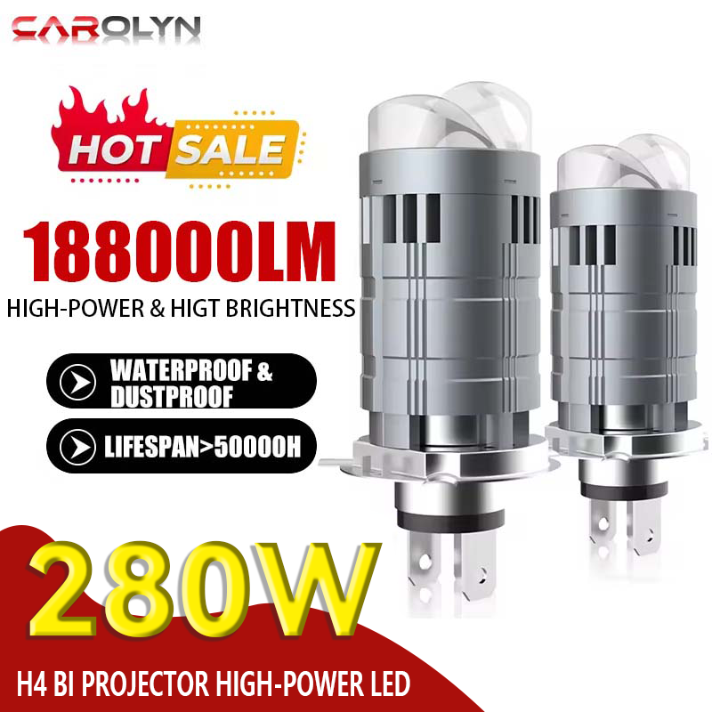 H4 Bi Mini LED-projectorlens A - Motorcycle Led Headlight Bulb H4 recensie en prijs