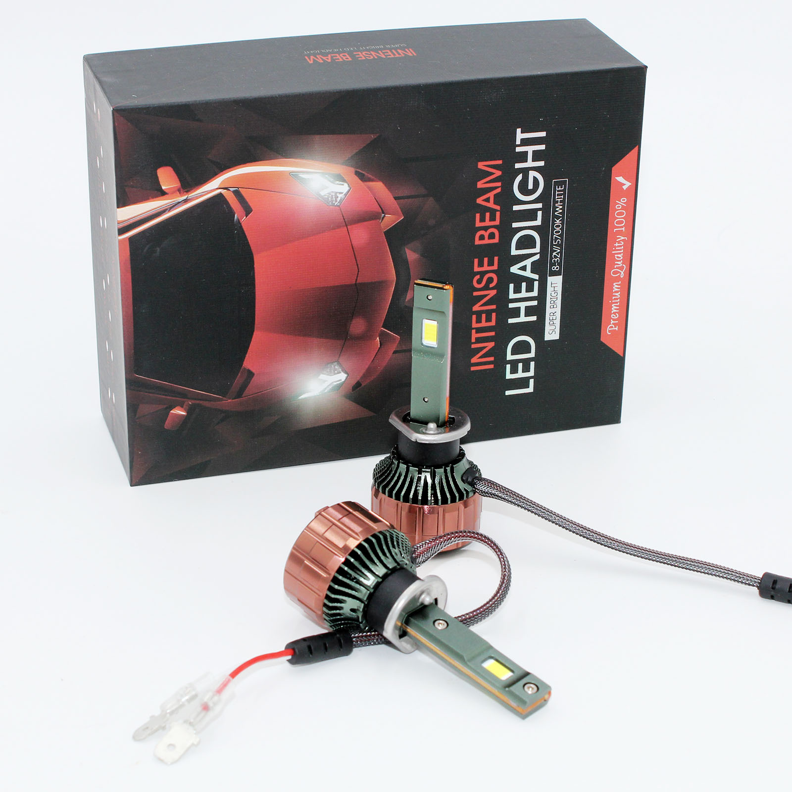 2 STKS 120 W H1 LED Koplamp Ki - Led Headlight 6500K White 12000Lm recensie en prijs