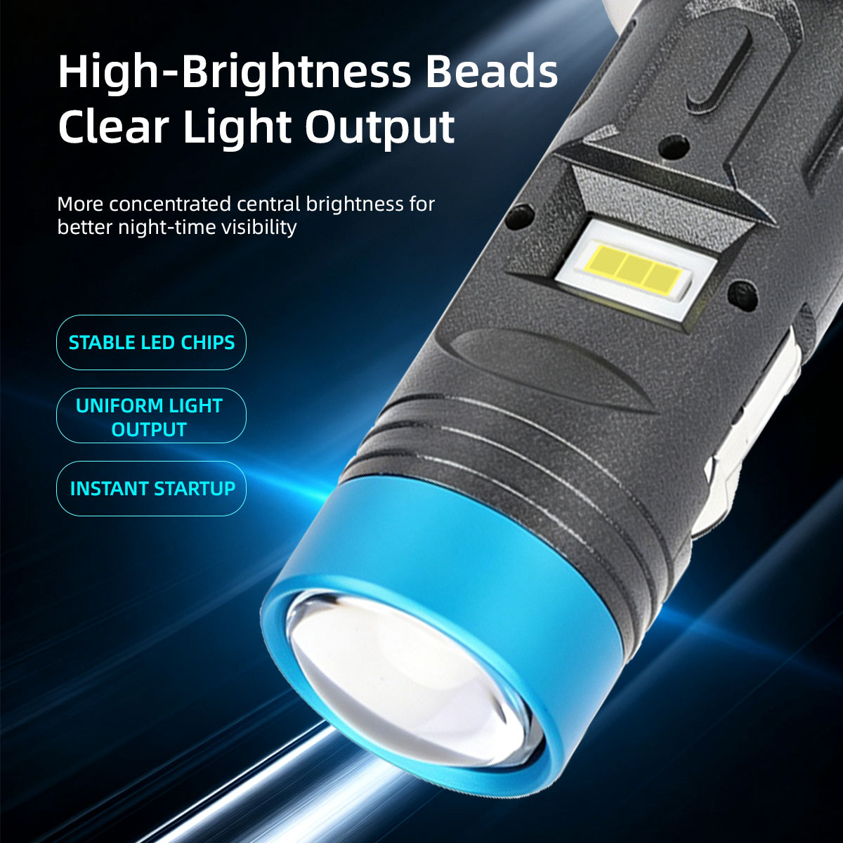 H4 P15D LED-lamp voor motorfie - Motorcycle Led Headlight Bulb H4 recensie en prijs
