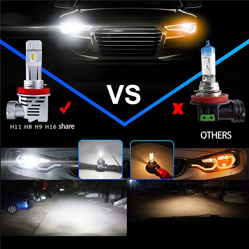 Ingenious-H11 H8 H9 H16 LED-ko - Led Headlight 6500K White 12000Lm recensie en prijs