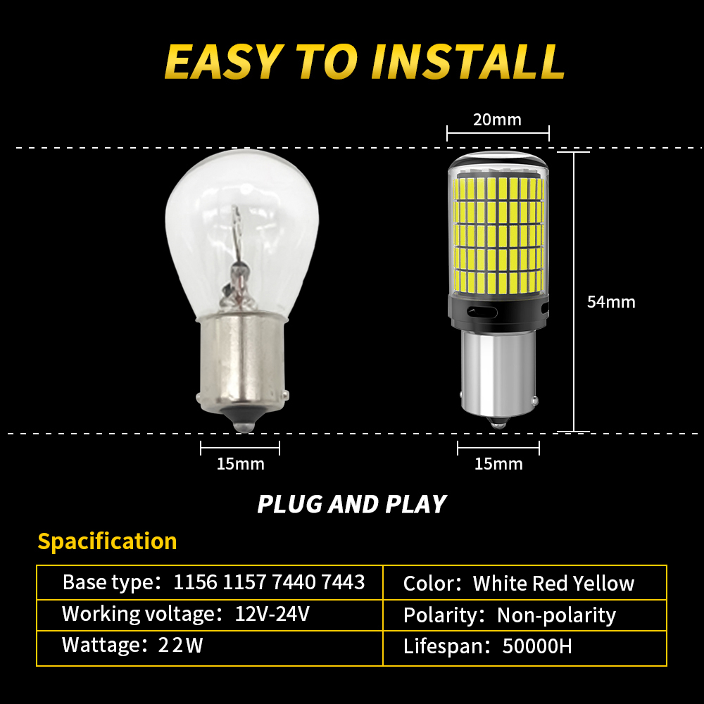 Oprah 2 stks Super Heldere Aut - Led Tail Light Bulb Canbus recensie en prijs