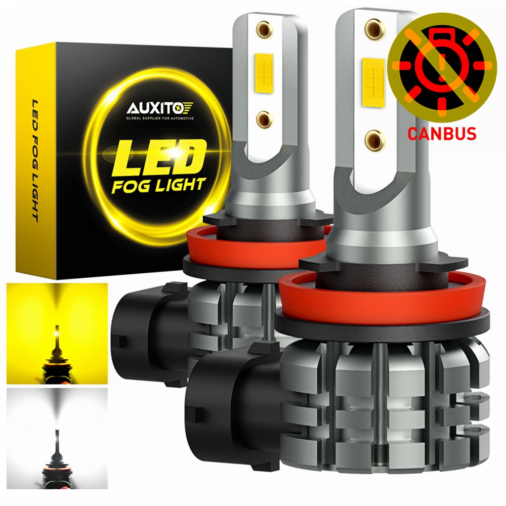 Auxito 2Pcs H11 H8 Led Fog Lig - Led Fog Light H11 3000K Yellow recensie en prijs