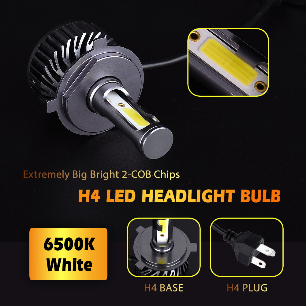 Infitary H7 H4 LED-autolampen, - Led Headlight 6500K White 12000Lm recensie en prijs