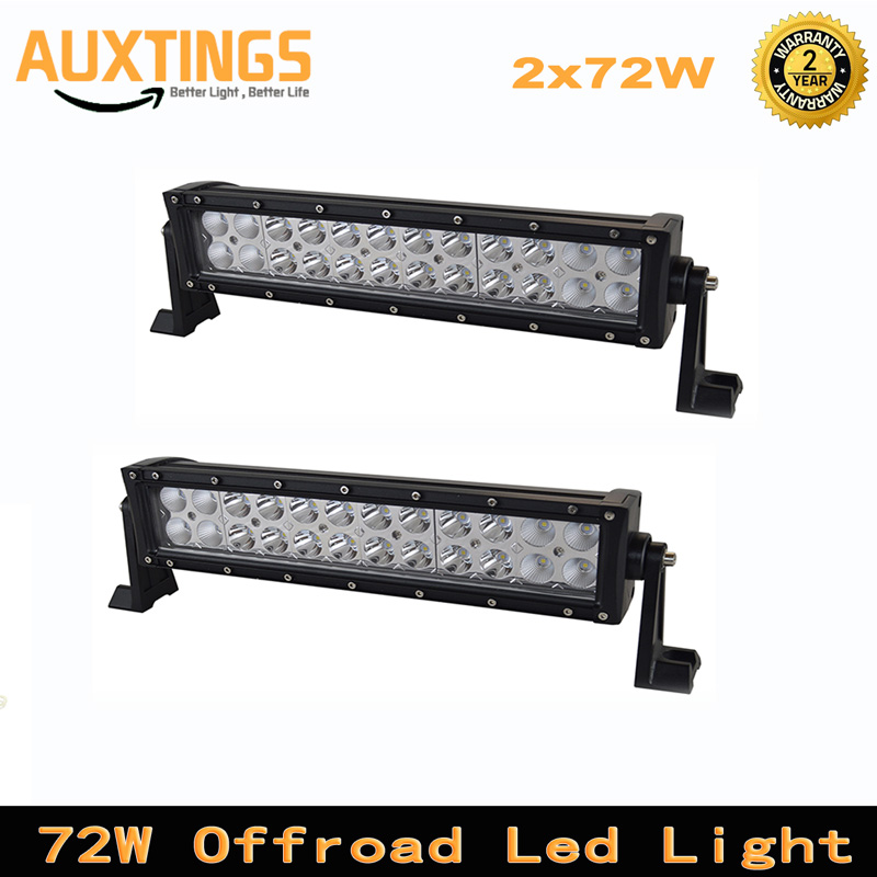 2Pcs 72W 12 Inch Ip 67 Waterdi - Led Work Light Bar 12 Inch Offroad recensie en prijs