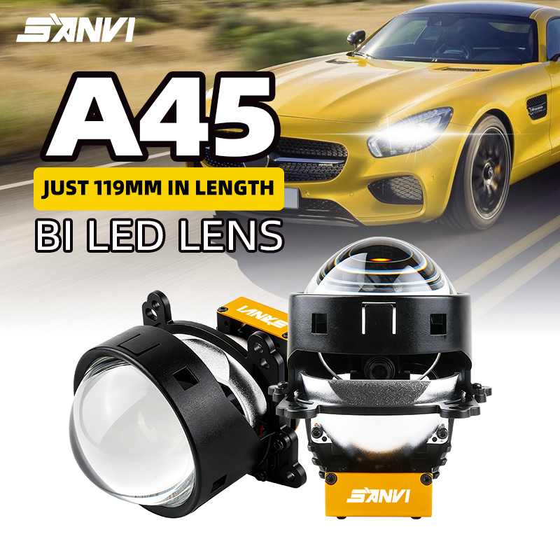 SANVI 6000K 3 inch A45 Bi LED  - Bi Led Projector Lens 3 Inch recensie en prijs