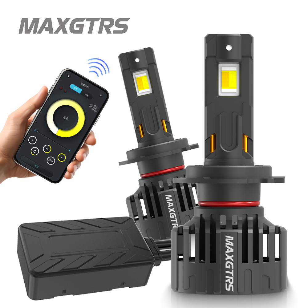 H7 APP-gestuurde autolampen vo - Car Led Bulb H1 H3 H8 H11 recensie en prijs