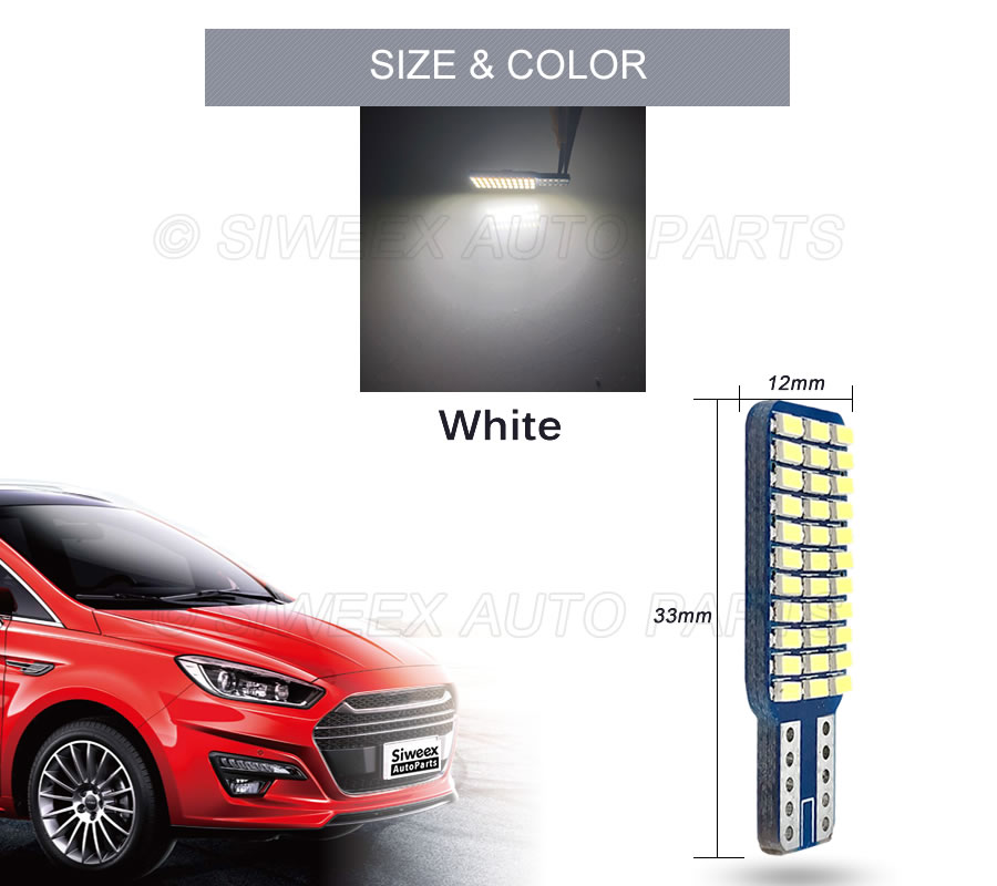 T10 192 194 168 W5W Led-lampen - Led Tail Light Bulb Canbus recensie en prijs