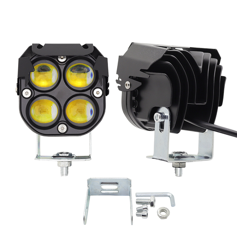 2 STKS 3 Inch 4 RGB Led Werksp - Led Work Light Bar 12 Inch Offroad recensie en prijs