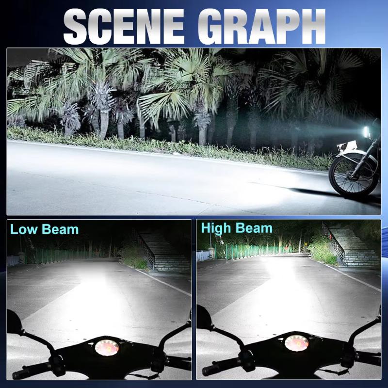 [MS]1 Stuks CSP Moto LED H4 BA - Motorcycle Led Headlight Bulb H4 recensie en prijs