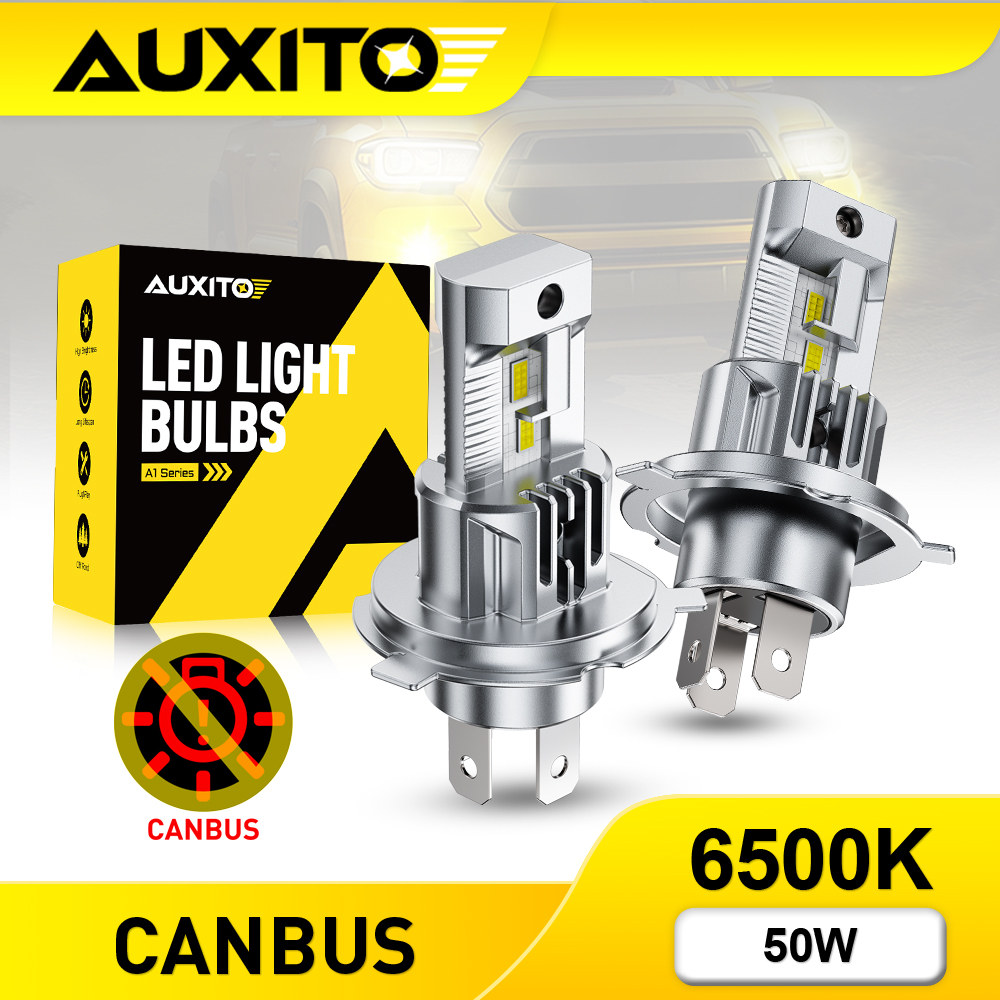 AUXITO 2 stuks ventilatorloze  - Led Headlight 6500K White 12000Lm recensie en prijs