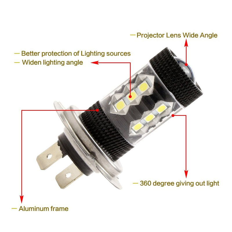 2 stuks H8 H11 H7 H16 HB4 9006 - Car Led Headlight 9005 9006 recensie en prijs